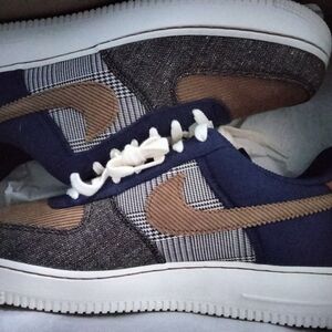 NWT Nike Air Force One '07 Premium Tweed Corduroy mens 10.5